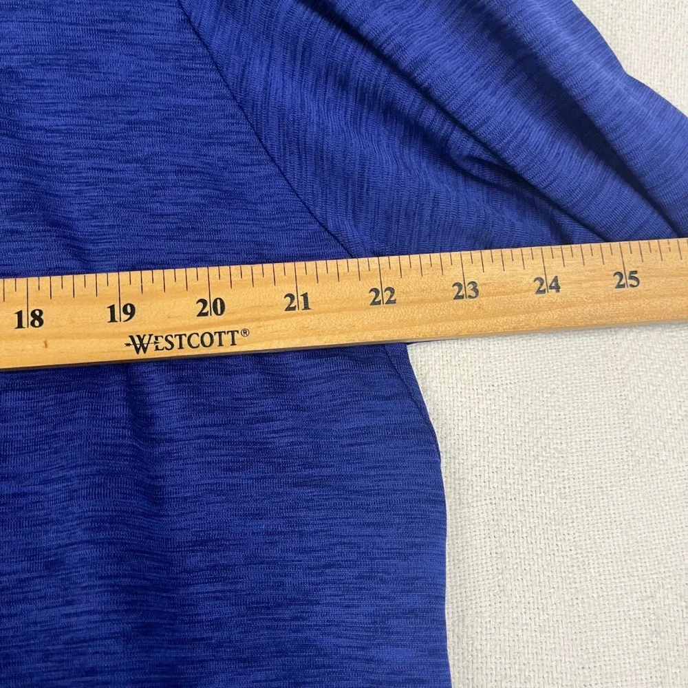Nike Dri-FIT Mens XL Blue Heathered Lightweight Training Hoodie SP170901LMJ